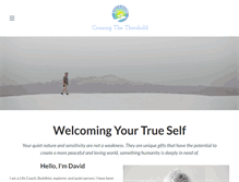 Tablet Screenshot of crossingthethreshold.net